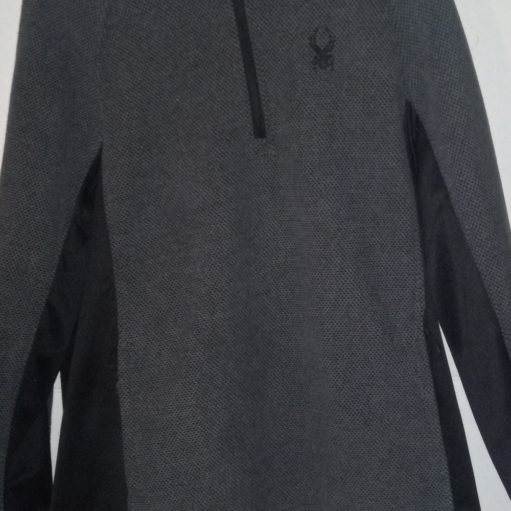 Spyder tactical hoodie color gray size large